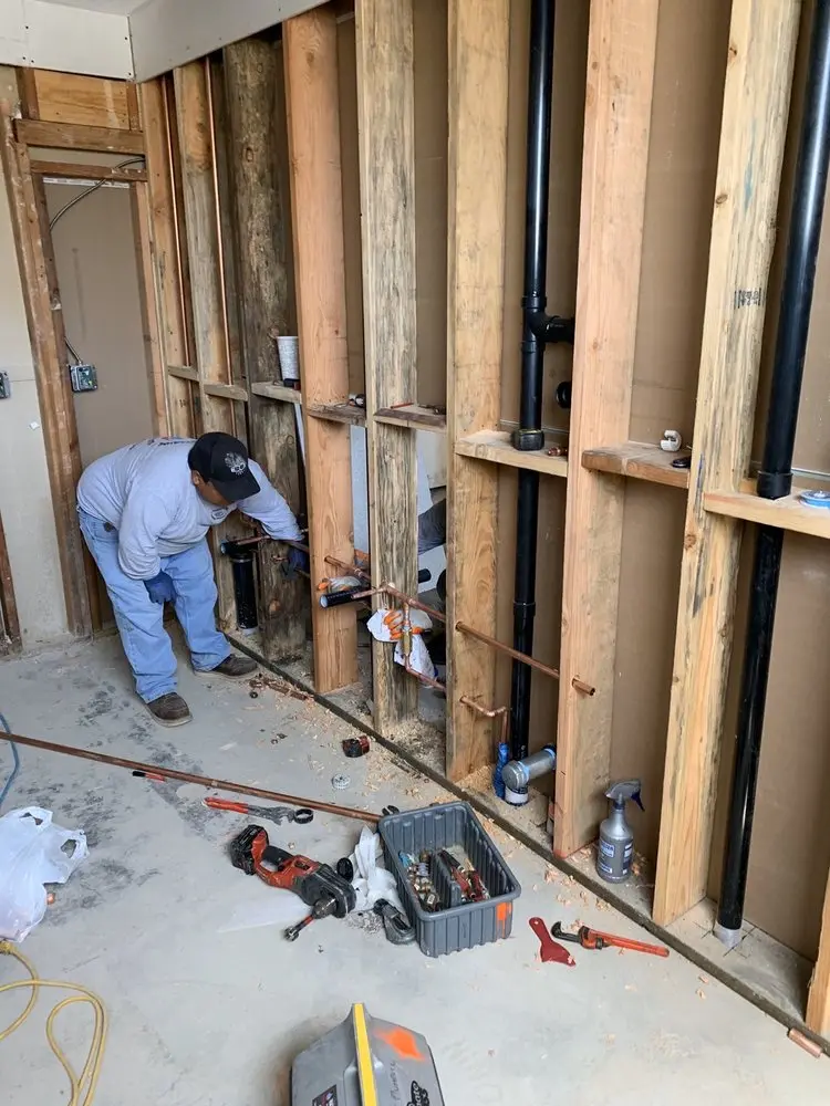 Commercial rough-in plumbing for Commercial Plumbing in Sunset Village